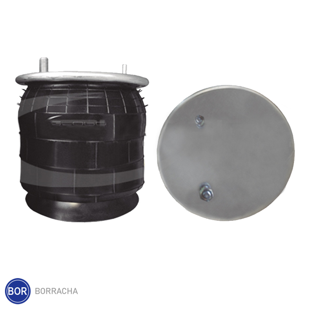 Mola Fole Suspensão Eixo Volvo FH, NH, Volkswagen Titan 2006 Até 2012, Ford Cargo Até 2003 (Sem Base) - 1076594
