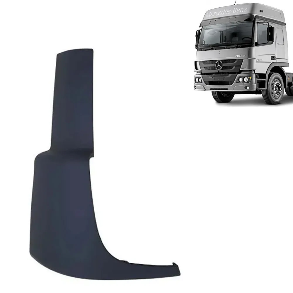 Defletor Cabine Lateral Externo Caminhão Mercedes-Benz Atego Após 2013 Lado Direito Abs Defletor Cabine Lateral Externo Caminhão Mercedes-Benz Atego Após 2013 Lado Direito Abs