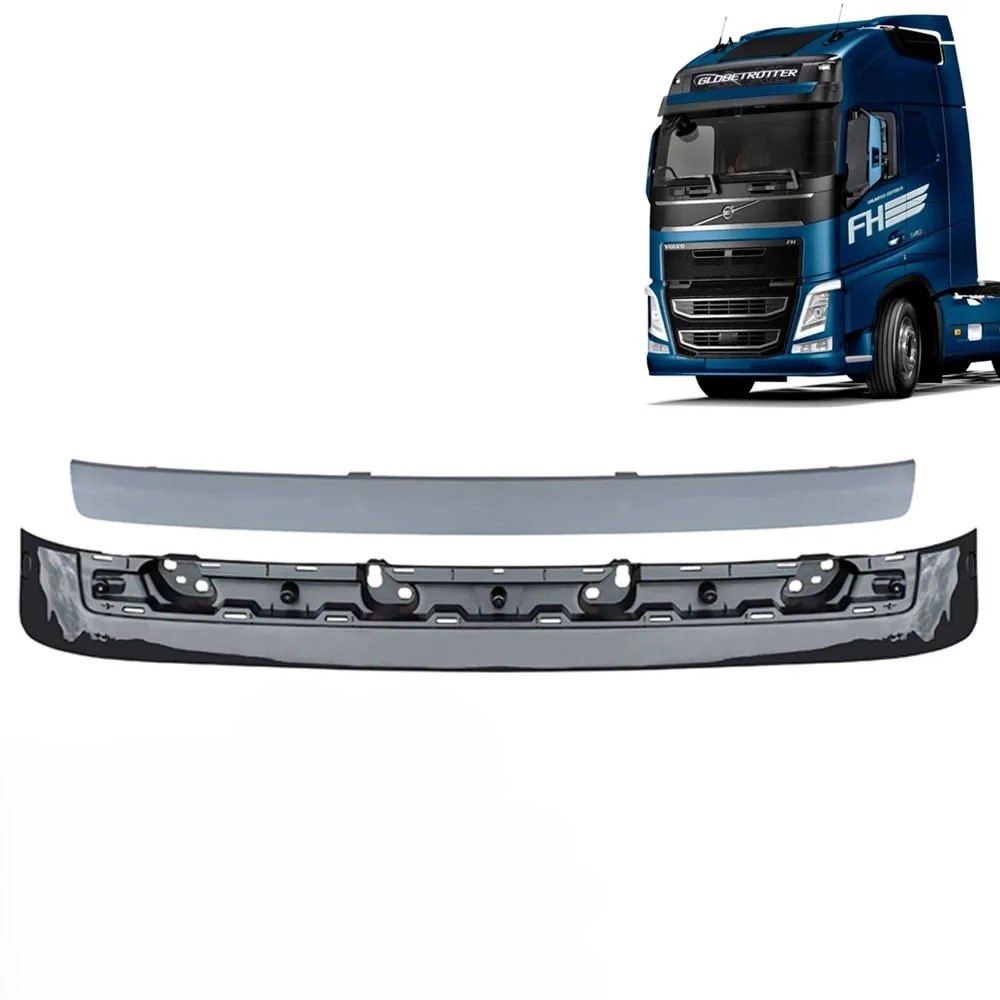 Tapa Sol Volvo Caminhão FH após 2015 - Acrilico (Sem Suporte)