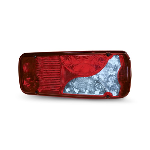 Lanterna Traseira Caminhão MAN TGX 12/24 Bi-Volt LED Lado Direito