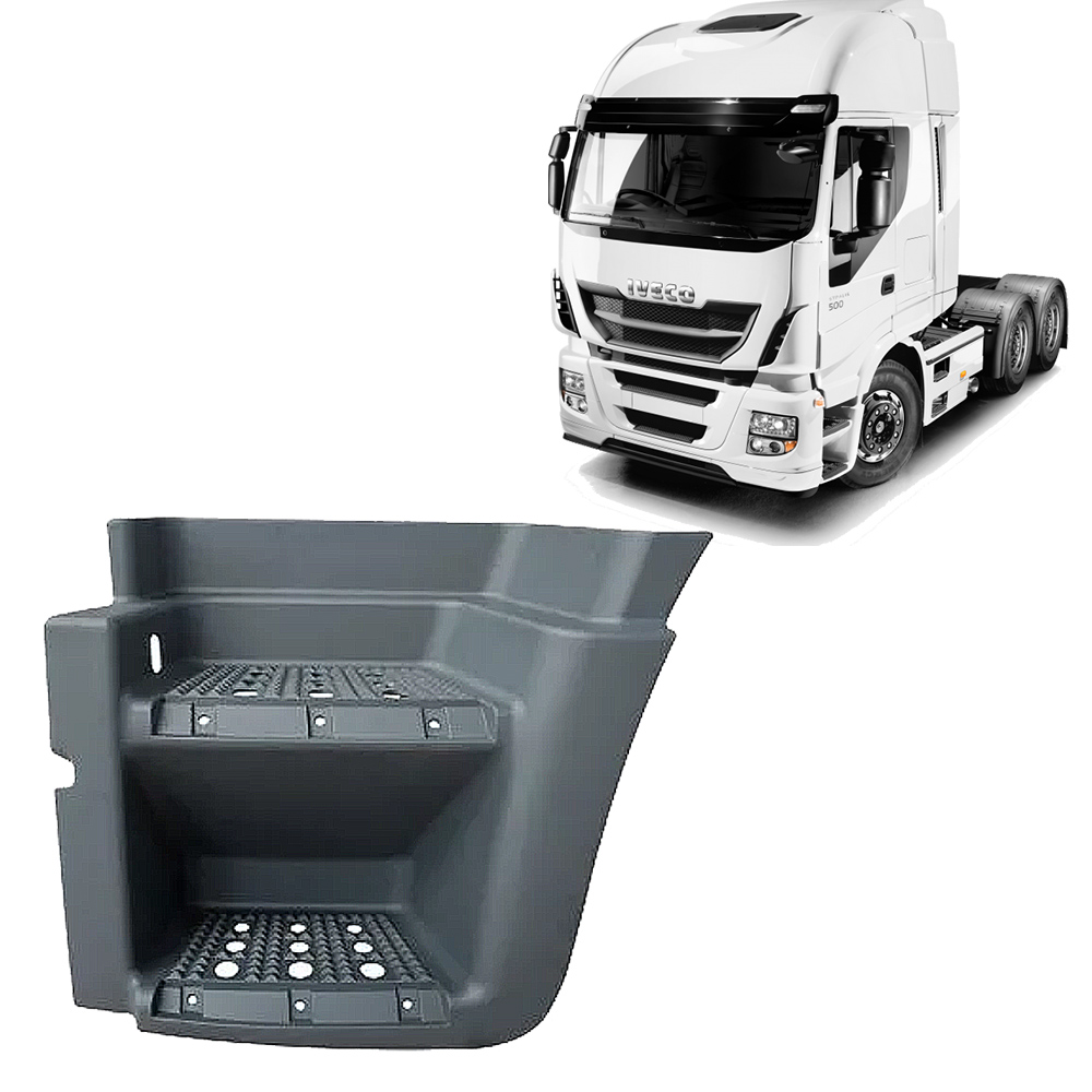 Estribo Caminhão Iveco Stralis após 2007 Lado Esquerdo - 500375430