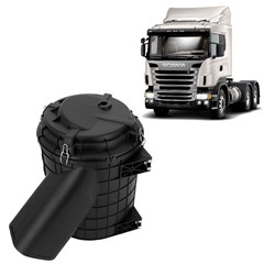 Carcaça Filtro Ar Caminhão Scania 124 P R T Série 4 Após 1998 Highline Carcaça Filtro Ar Caminhão Scania 124 P R T Série 4 Após 1998 Highline