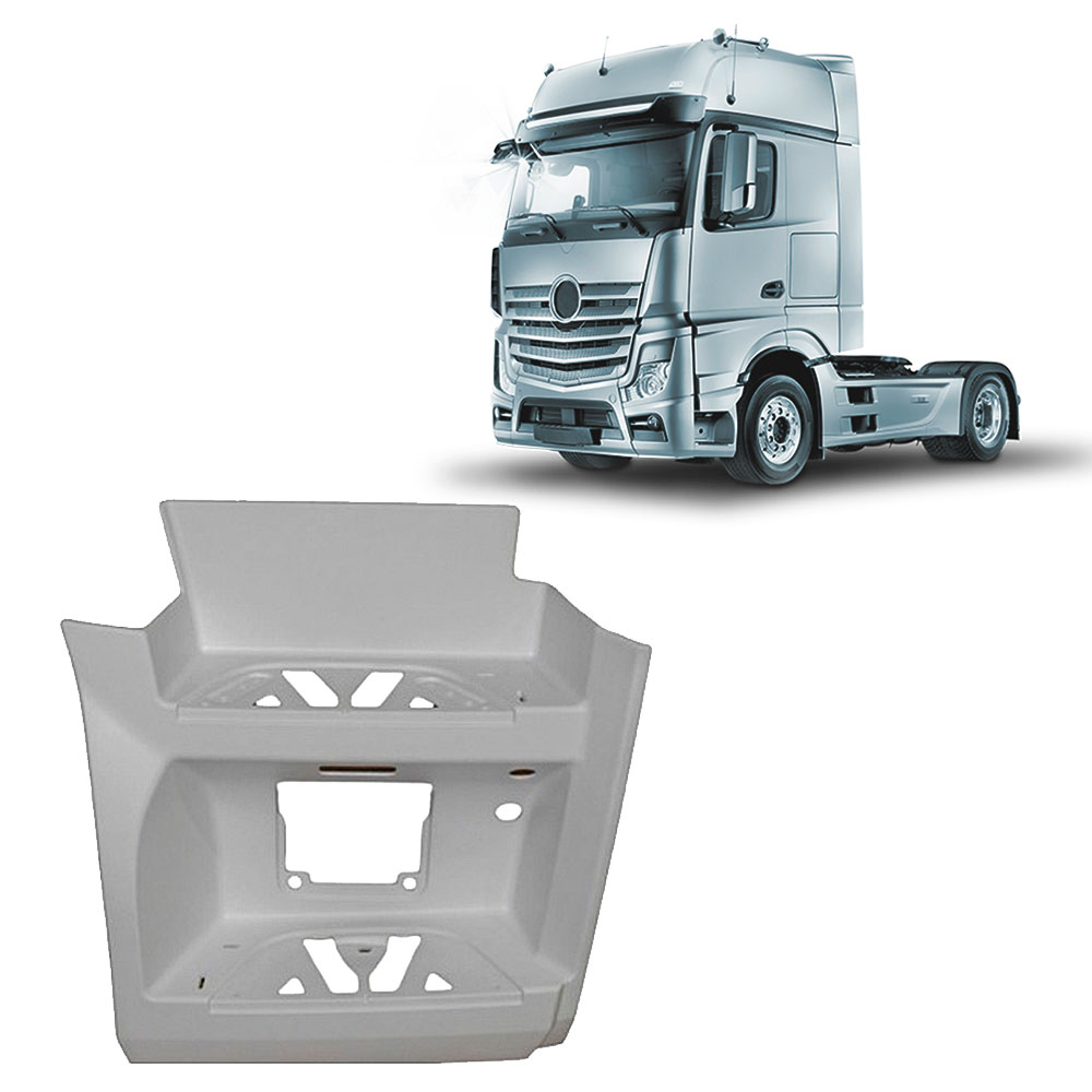 Estribo Inferior Caminhão Mercedes-Benz Actros Após 2019 Cabine Alta Lado Direito - 9616661601 Estribo Inferior Caminhão Mercedes-Benz Actros Após 2019 Cabine Alta Lado Direito - 9616661601