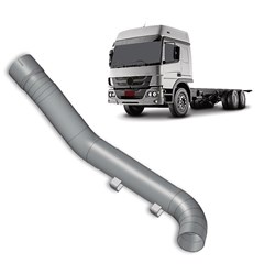 Tubo Intermediario Catalisador Caminhão Mercedes-Benz Atego Após 2012