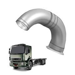 Tubo Saida Silencioso Caminhão Volvo VM Após 2012 Tubo Saida Silencioso Caminhão Volvo VM Após 2012