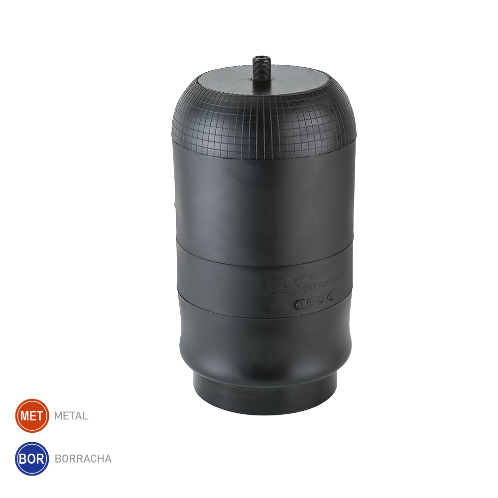 Mola Fole Suspensão Eixo Mercedes-Benz Axor, Actros Após 2005 Com Suspensor (Sem Base) 3º Eixo -A9423203821 
