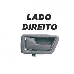 Maçaneta Interna Porta Caminhão Volkswagen Após 2000 Cinza Lado Direito