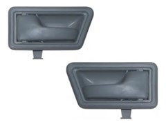 Maçaneta Interna Porta Caminhão Volkswagen Após 2000 Cinza Lado Direito