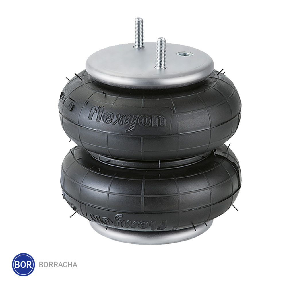 Mola Suspensão Eixo Direcional (Com Suspensor) 02 Gomos Jost, Randon - 0950594, 20022834