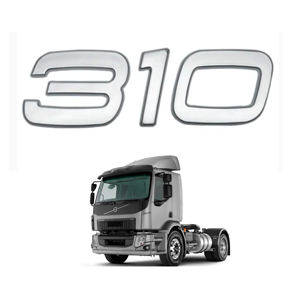 Letreiro Caminhão Volvo VM 310 - 20491081 Letreiro Caminhão Volvo VM 310 - 20491081