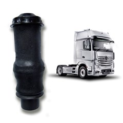 Bolsa Suspensão Cabine Caminhão Mercedes-Benz Actros de 2010 até 2019 Dianteira (Sem amortecedor) - 9438903819