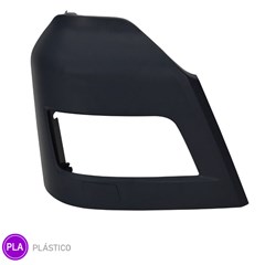 Ponteira Parachoque Caminhão Volkswagen Meteor Superior Lado Direito - 2V3807174