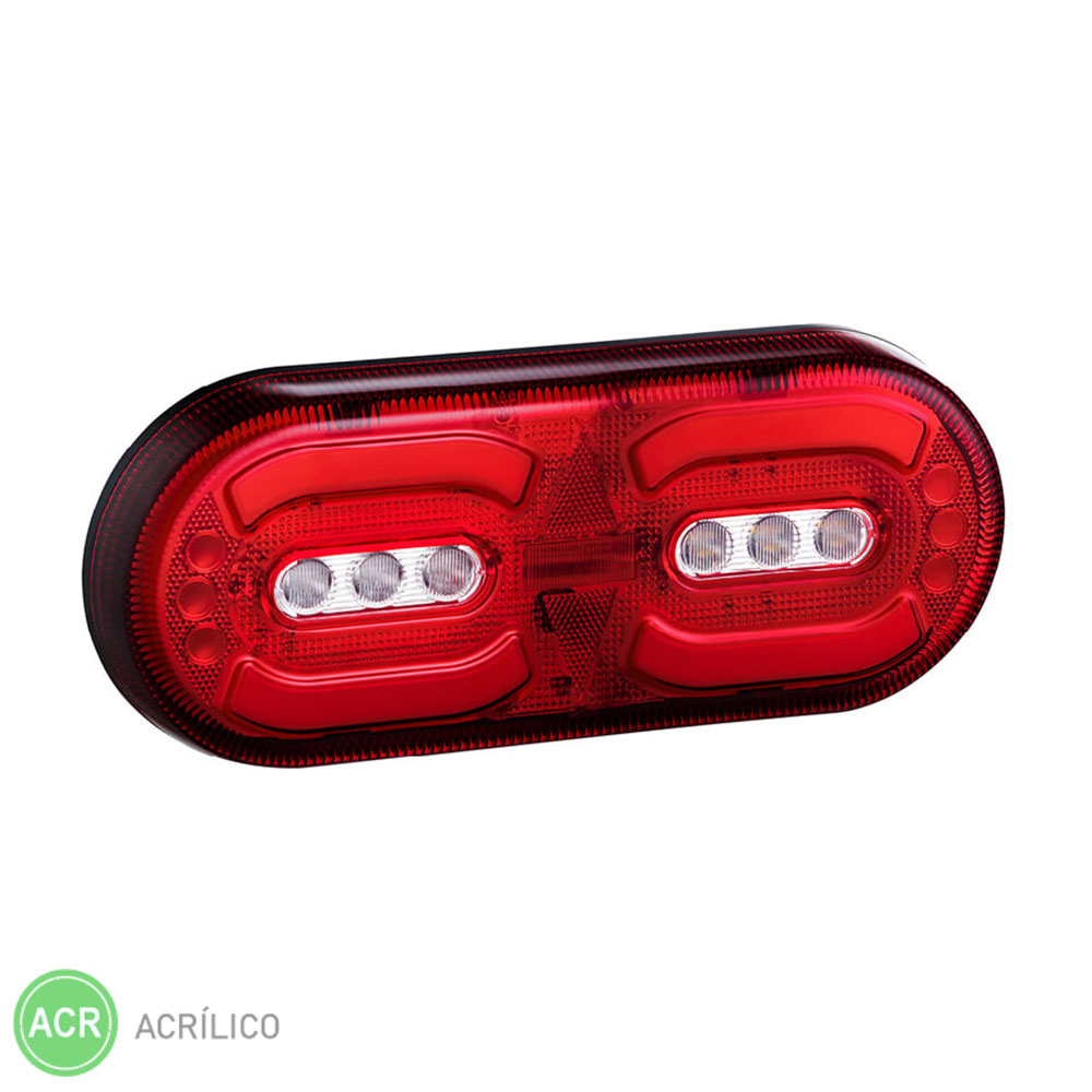 Lanterna Traseira Modelo Randon - Universal Lado Direito, Lado Esquerdo