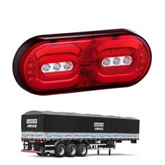 Lanterna Traseira Modelo Randon - Universal Lado Direito, Lado Esquerdo