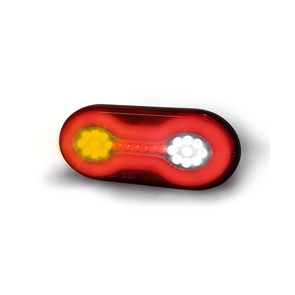 Lanterna Traseira Modelo Randon - Universal 12Volts Lado Direito