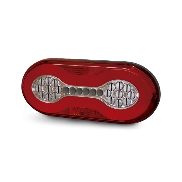 Lanterna Traseira Modelo Randon - Universal 24 Volts Lado Esquerdo