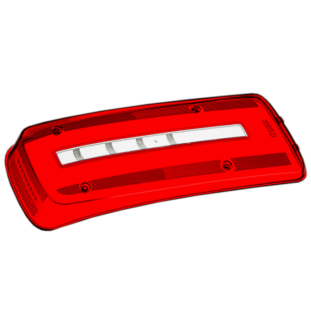 Lente Traseira Volkswagen Meteor Universal - Lado Direito ou Lado Esquerdo  2V5945111, 2V5945112