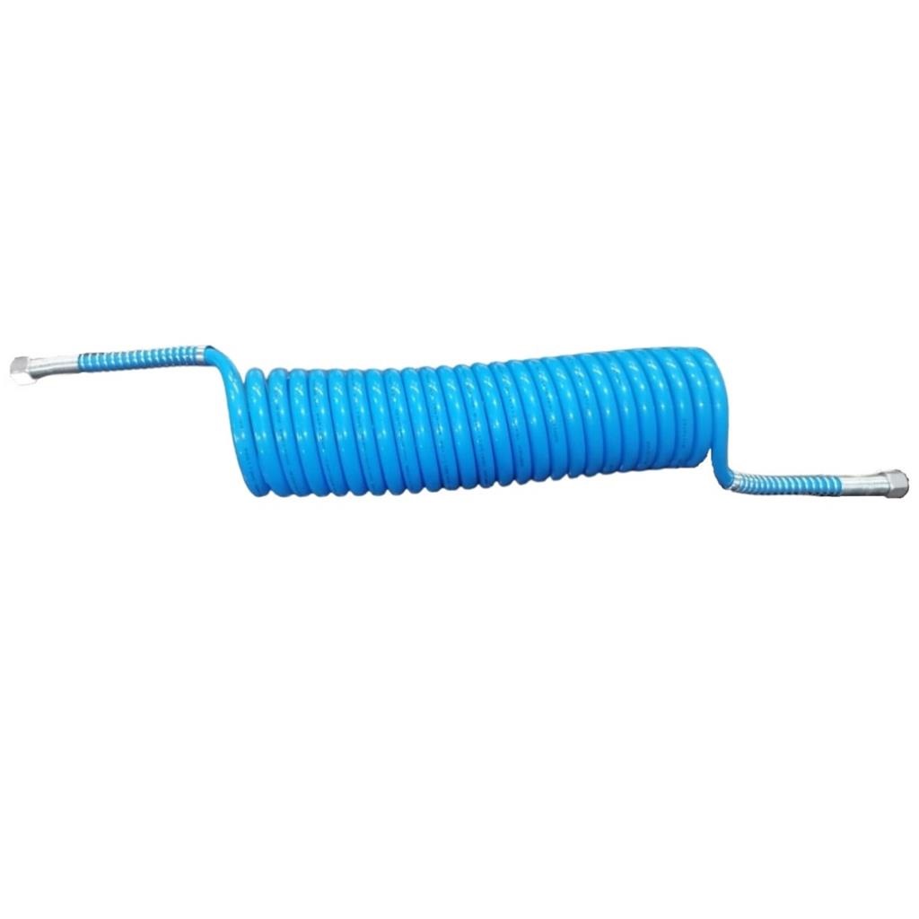 Mangueira Espiral Cavalo Carreta Universal 4,5M - Azul Mangueira Espiral Cavalo Carreta Universal 4,5M - Azul
