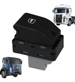Botão Vidro Elétrico Volkswagem Constellation, Delivery Após 2010 Lado Direito Bivolt - 5Z0959856