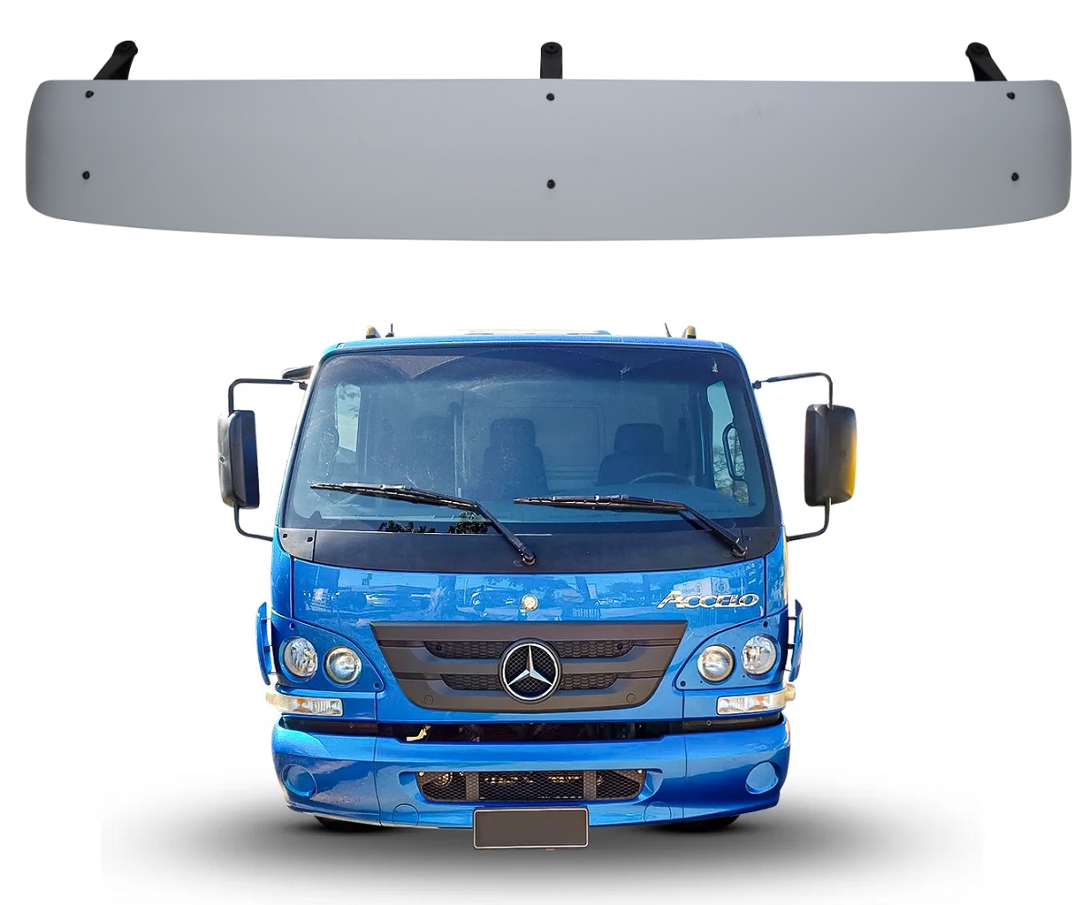 Tapa Sol Caminhão Mercedes-Benz Accelo após 2005 Com Suporte