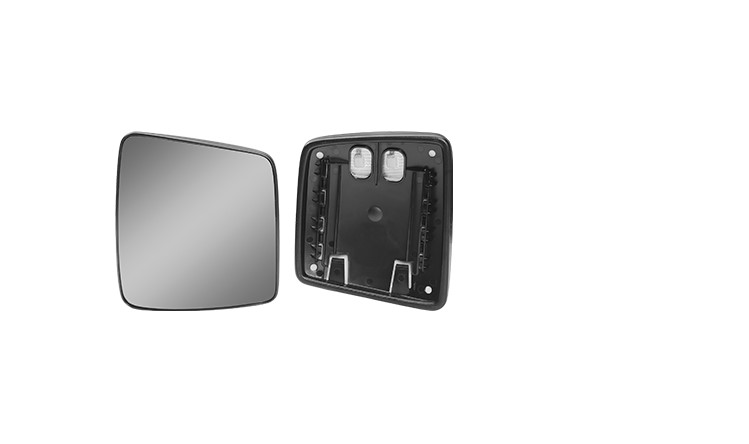 Vidro Retrovisor Auxiliar Caminhão Scania Série 7 Com Desembaçador Lado Direito - 2116849