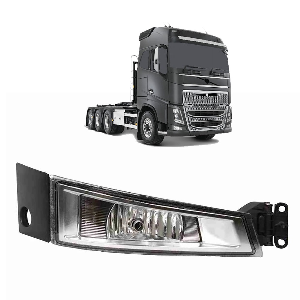 Farol Auxiliar Caminhão Volvo FH Após 2015 Lado Direito (02 Lâmpada) - 21221153