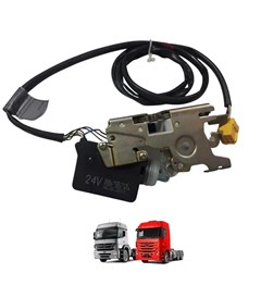 Fechadura Porta Caminhão Mercedes-Benz Axor, Actros (Elétrica) Lado Esquerdo - 9737200635