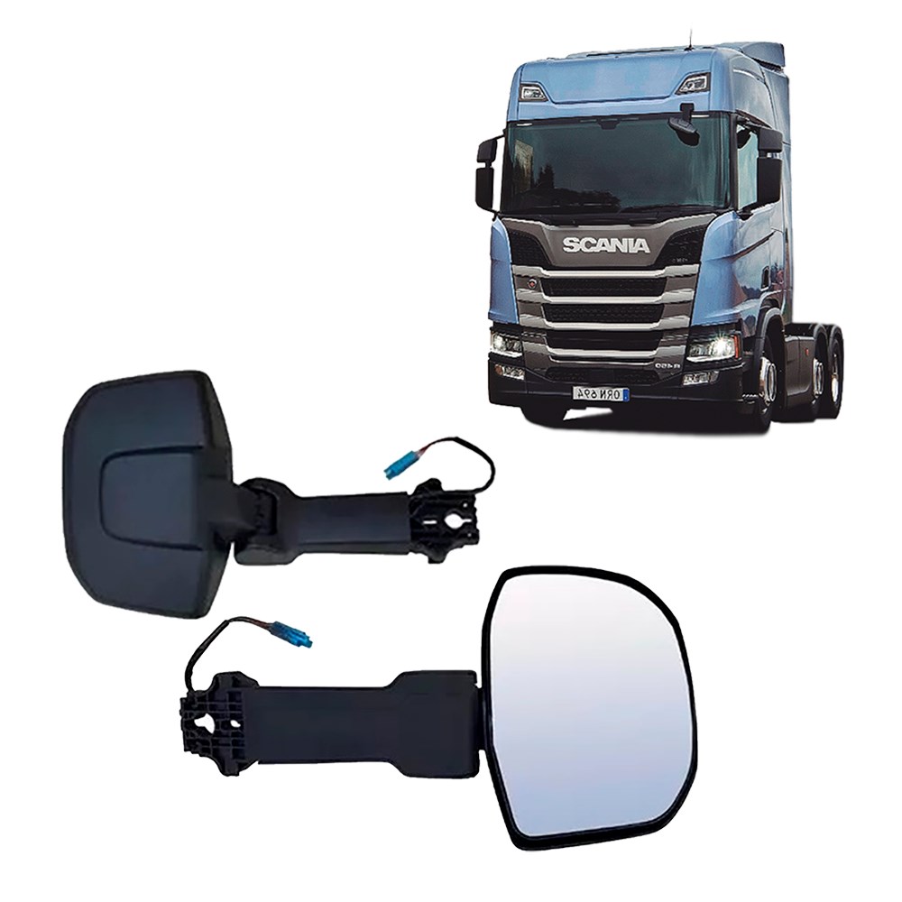 Retrovisor Auxiliar SC Serie 7 Apos 2019 Frontal NTG - 2116024 Retrovisor Auxiliar SC Serie 7 Apos 2019 Frontal NTG - 2116024