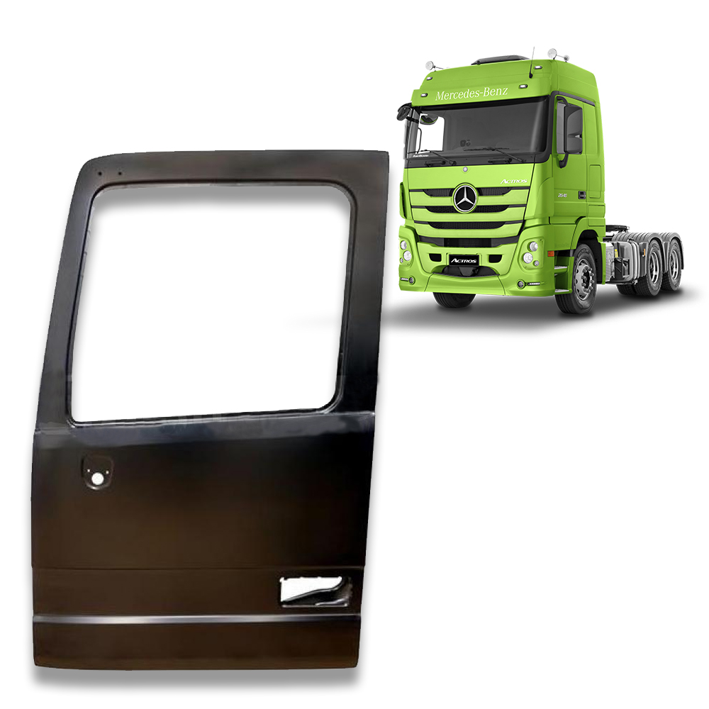 Porta Nua Completa Caminhão Mercedes-Benz Actros Mega Space de 2016 a 2020 Lado Esquerdo - 943720105 Porta Nua Completa Caminhão Mercedes-Benz Actros Mega Space de 2016 a 2020 Lado Esquerdo - 943720105