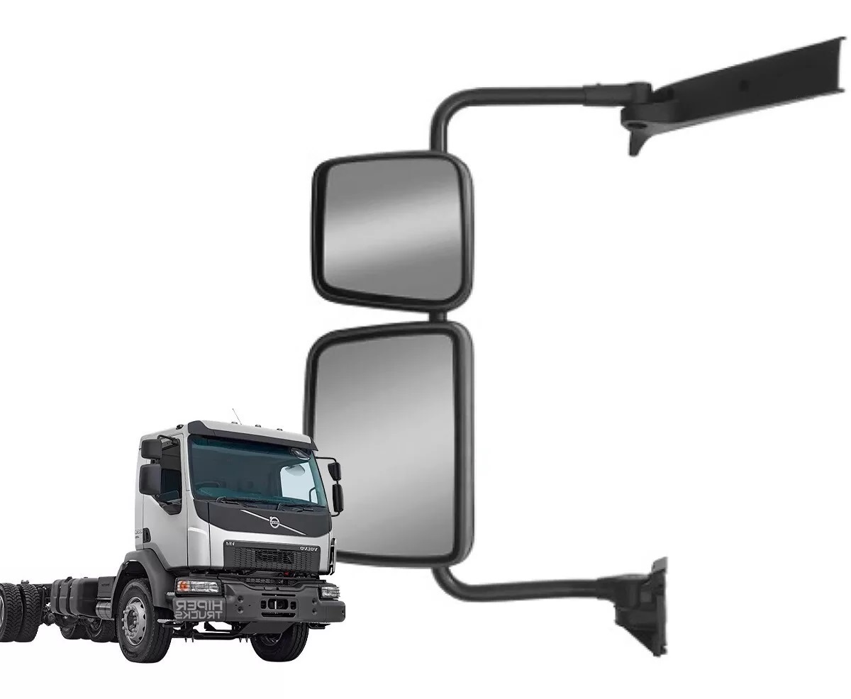 Retrovisor Caminhão Volvo VM após 2006 Elétrico Com Desembaçador Lado Direito