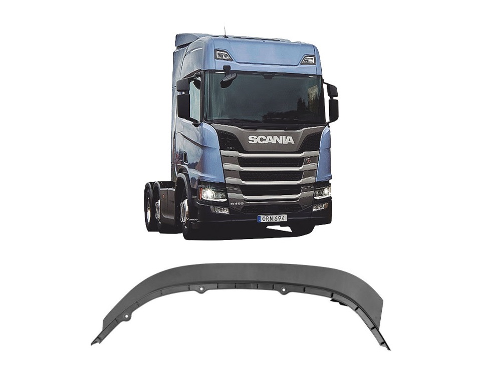 Acabamento Paralama Caminhão Scania Série 7 Central Interno Lado Esquerdo - 2298021