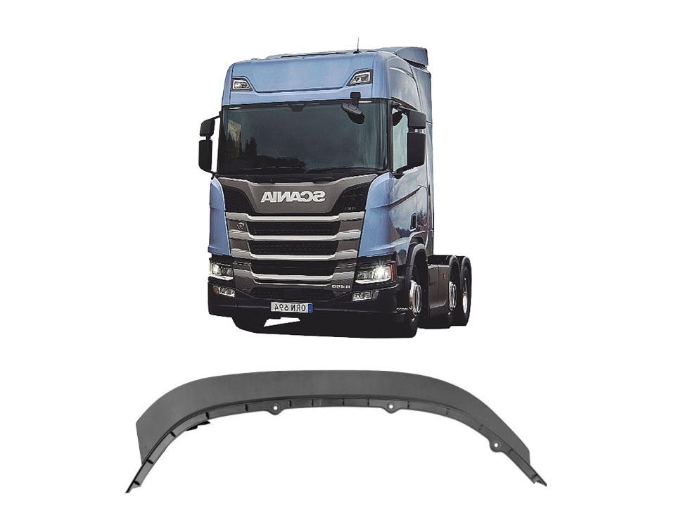 Acabamento Paralama Caminhão Scania Série 7 Central Interno Lado Direito - 2298022