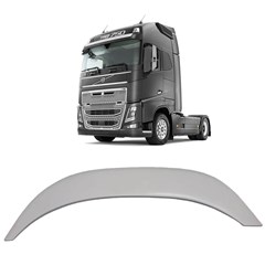 Acabamento Paralama Cabine Caminhão Volvo FH Após 2015 Lado Esquerdo - 16cm  