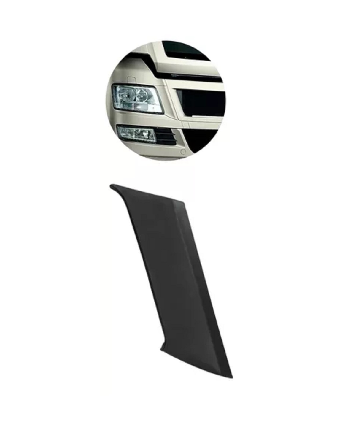 Tampa Farol Principal Caminhão MAN TGX Lado Esquerdo - 81416850135