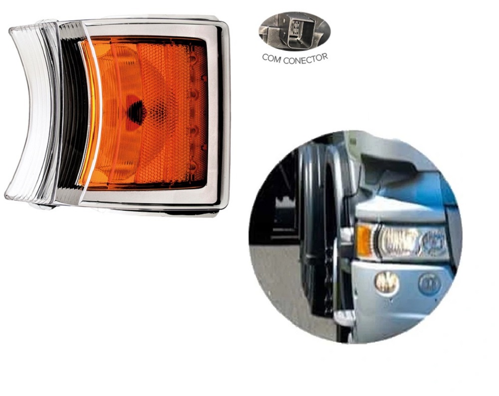 Lanterna Seta Caminhão Scania Série 4 (Modelo Série 5, 6 ) - Adaptação LED