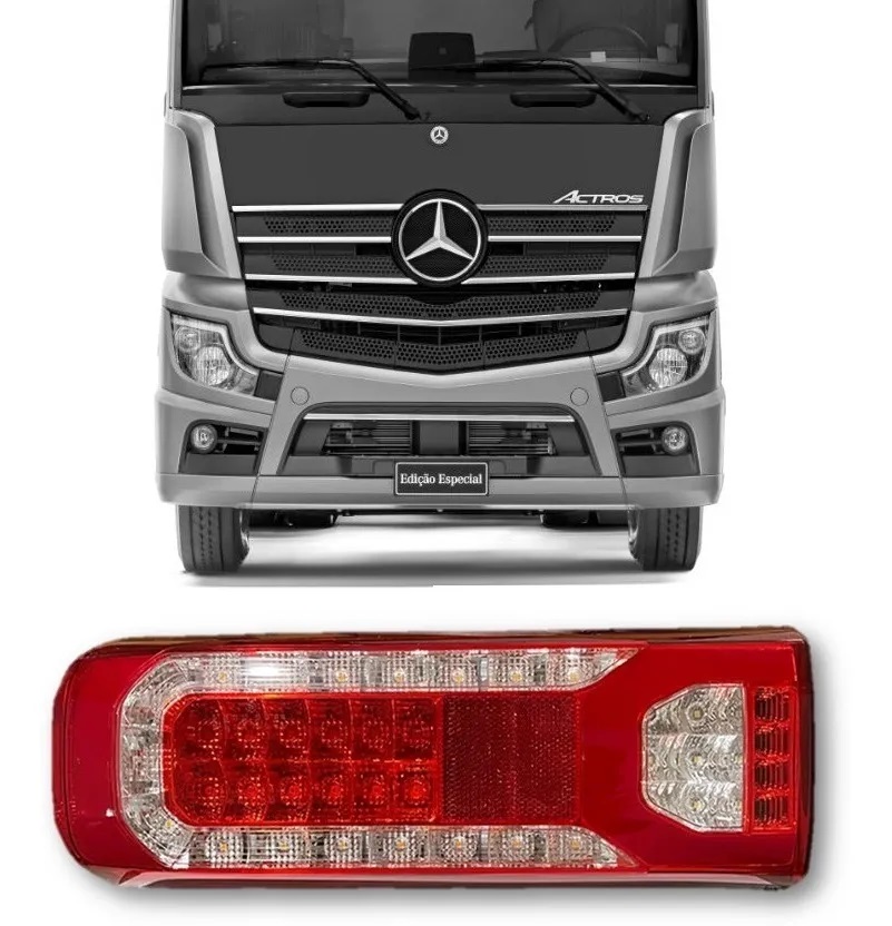 Lanterna Traseira Caminhão Mercedes-Benz Actros Após 2019 Lado Direito - 0035443403