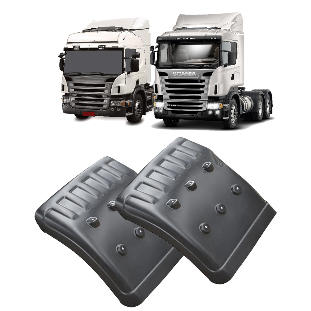 02 Meio Paralama Tração Caminhão Scania Série 4 - Traseiro Esquerdo + Dianteiro Direito - 1357599 02 Meio Paralama Tração Caminhão Scania Série 4 - Traseiro Esquerdo + Dianteiro Direito - 1357599
