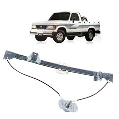 Maquina Vidro Chevrolet D-20, D-12000 Nova Lado Esquerdo - 52255121