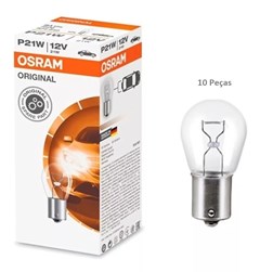 Lampada 7511 (1141) 12V 21/5 Watts - Osram (Caixa com 10) Lampada 7511 (1141) 12V 21/5 Watts - Osram (Caixa com 10)