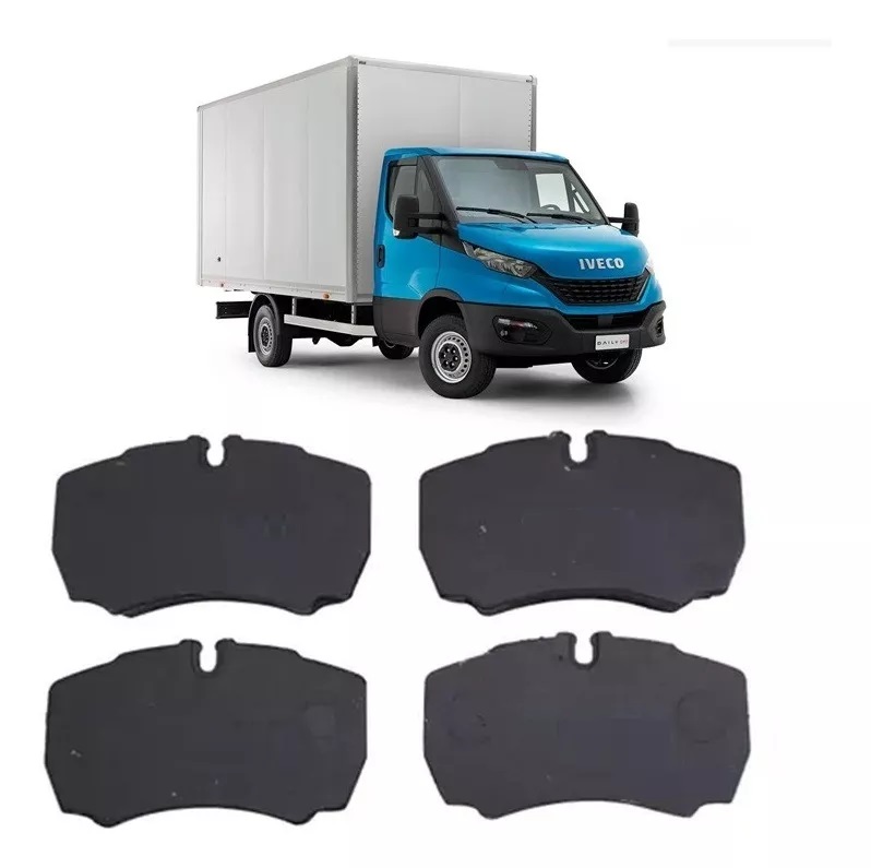 Jogo Pastilha Freio Iveco Daily, CityClass - 04 Peças Jogo Pastilha Freio Iveco Daily, CityClass - 04 Peças