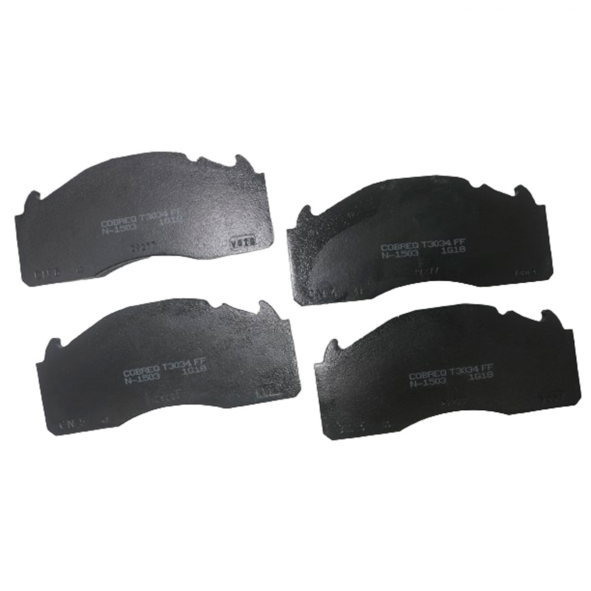 Pastilha Freio Para Caminhão Volvo FH, FM, VM - 04 Peças