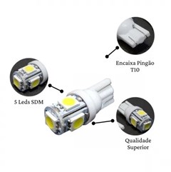 Lampada LED Pingão 24V- Branca
