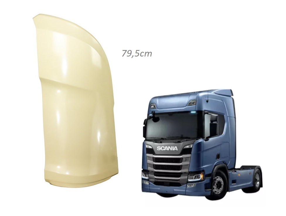 Defletor Cabine Lateral Caminhão Scania Série 7 ”G” Lado Esquerdo - 2402012 Defletor Cabine Lateral Caminhão Scania Série 7 ”G” Lado Esquerdo - 2402012