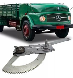 Maquina Vidro Caminhão Mercedes-Benz 1113, 1114, 1313 de 1969 a 1983 Lado Esquerdo - 3444680001 Maquina Vidro Caminhão Mercedes-Benz 1113, 1114, 1313 de 1969 a 1983 Lado Esquerdo - 3444680001