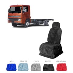 Capa Banco Caminhão Volkswagen Delivery Após 2018 - Preto