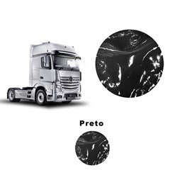 Tapete Verniz Caminhão Mercedes-Benz Atego 1419, 1719 Após 2019 - Preto