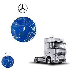 Tapete Verniz Caminhão Mercedes-Benz Actros (Automático, com Assoalho Plano) Após 2017 - Azul