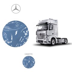 Tapete Verniz Caminhão Mercedes-Benz Actros (Automático, com Assoalho Plano) Após 2017 - Grafite