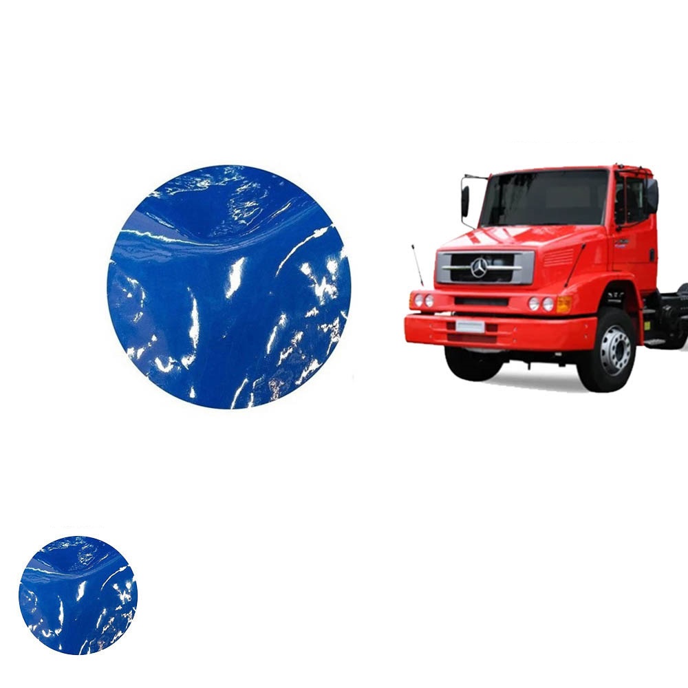 Tapete Verniz Caminhão Mercedes-Benz Actros (Automático, com Capo) de 2010 até 2020 - Azul
