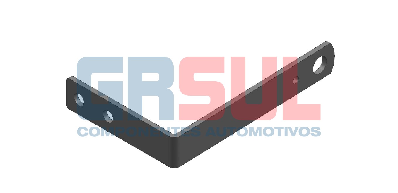 Suporte Antena PX Caminhão Volvo FH após 2015 Traseiro - SP1189